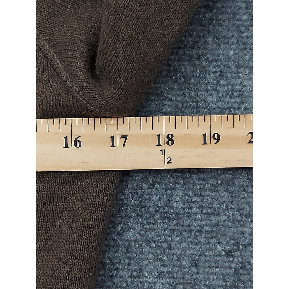 THE NORTH FACE Jacket Womens Small Brown Full Zip Mock Neck Pockets Fleece Logo - Picture 12 of 13